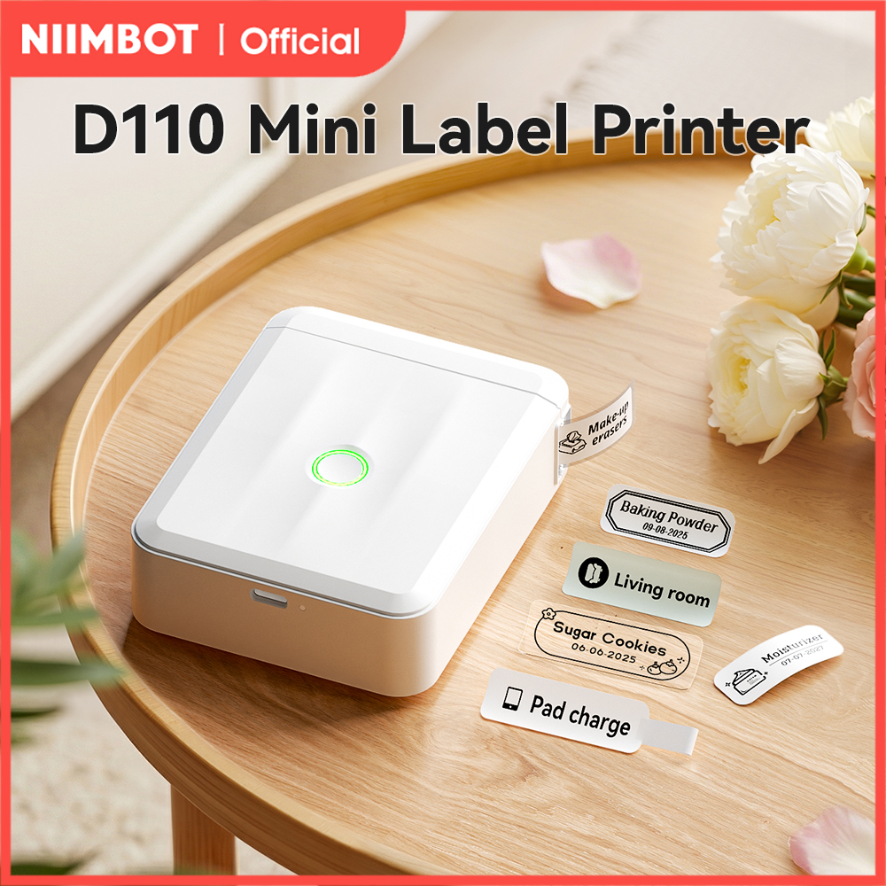 Baby Food Label - NIIMBOT D110 Thermal Label Printer Mini