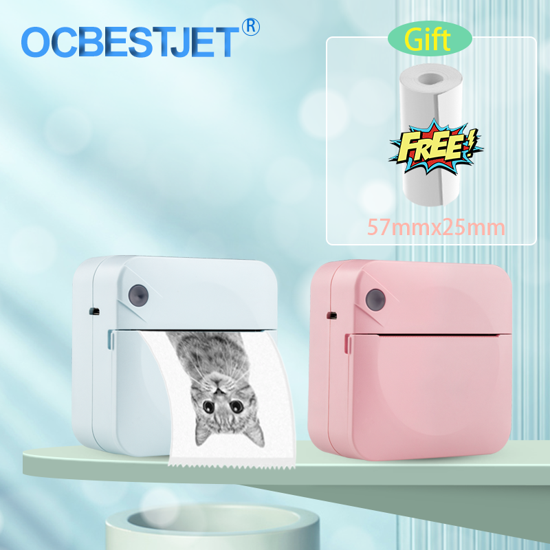 Baby Food Label - Mini Pocket Thermal Label Portable Printer