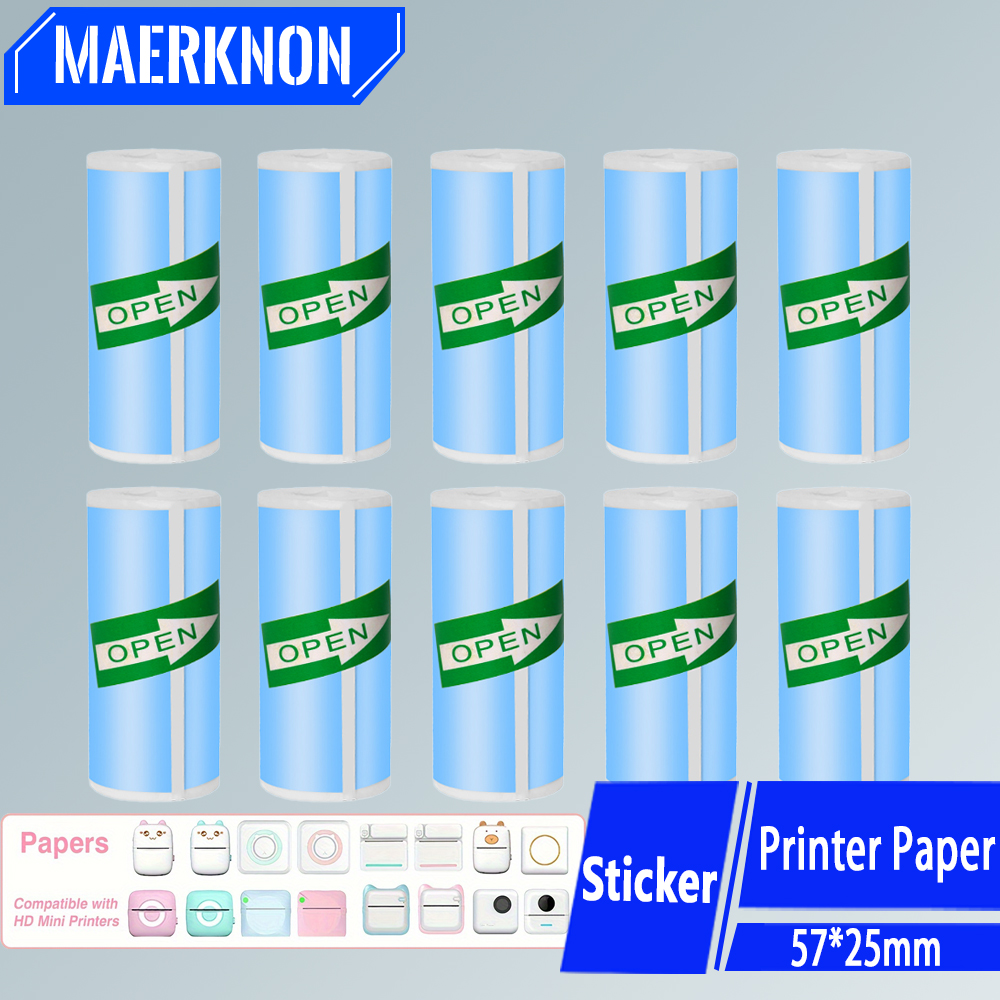 Baby Food Label - HD Mini Printer Thermal Paper 57*25MM