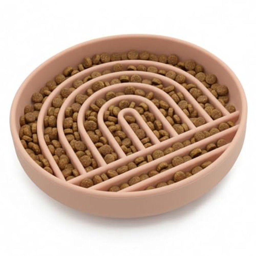 Silicone Suction Bowl - Slow Feeder Dog Bowls - Small