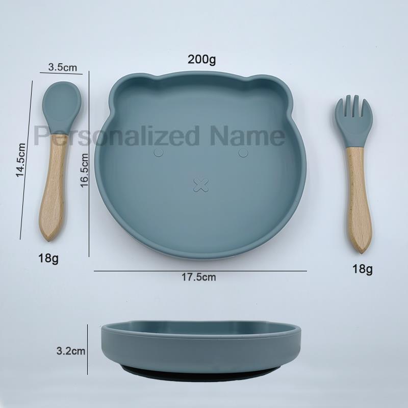 Personalized Name Baby Silicon - مراجعة Silicone Suction Bowl وسعره