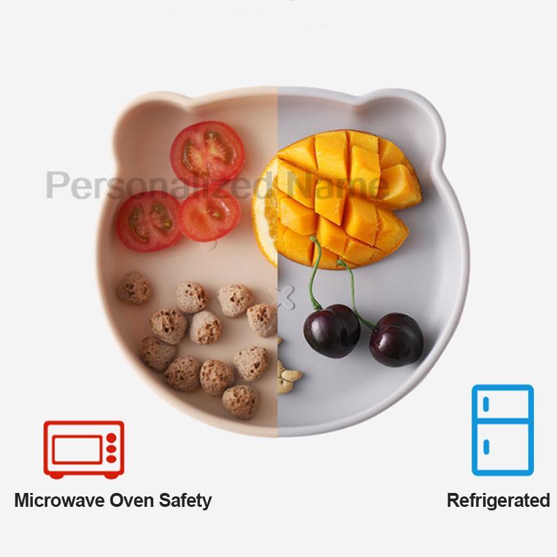 Personalized Name Baby Silicon - مراجعة Silicone Suction Bowl وسعره