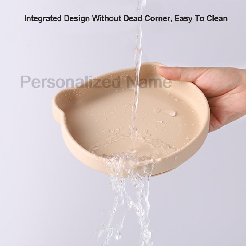 Personalized Name Baby Silicon - مراجعة Silicone Suction Bowl وسعره