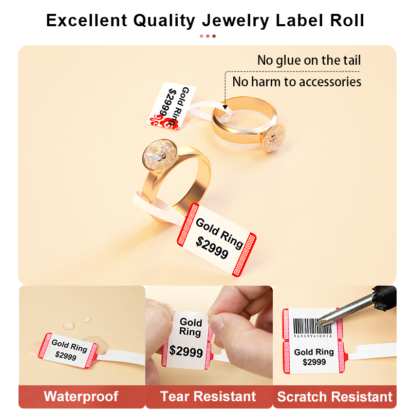 Self-adhesive Jewelry Label fo - مراجعة Baby Food Label وسعره