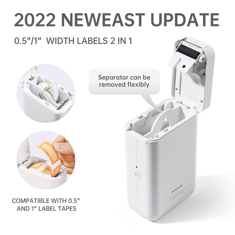 ​​NiiMbot D101 Mini Thermal La - مراجعة Baby Food Label وسعره