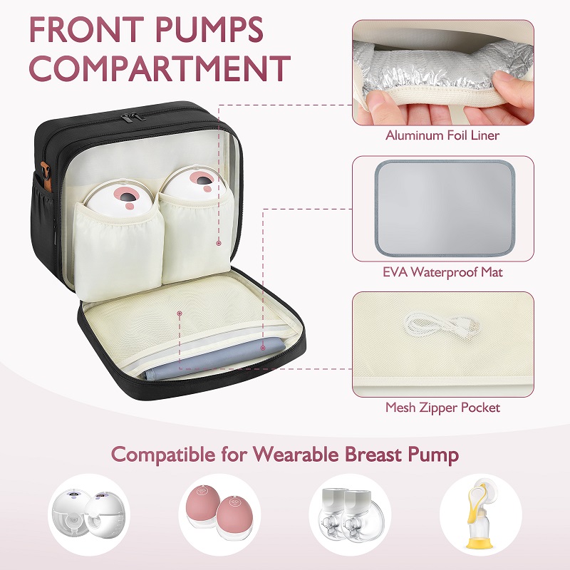 Detachable Breast Pump Bag wit - مراجعة Baby Food Stuff وسعره