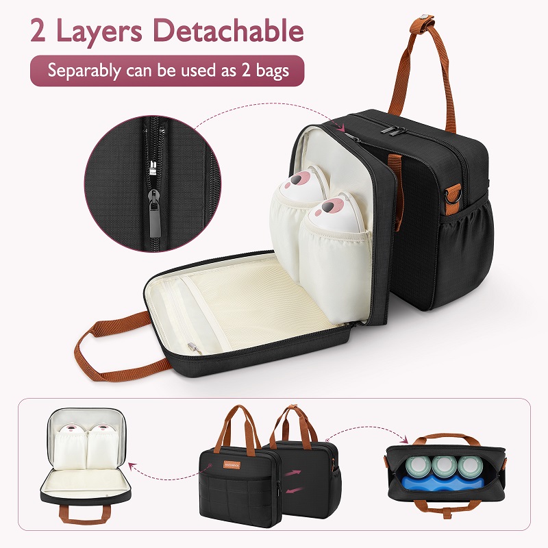 Detachable Breast Pump Bag wit - مراجعة Baby Food Stuff وسعره