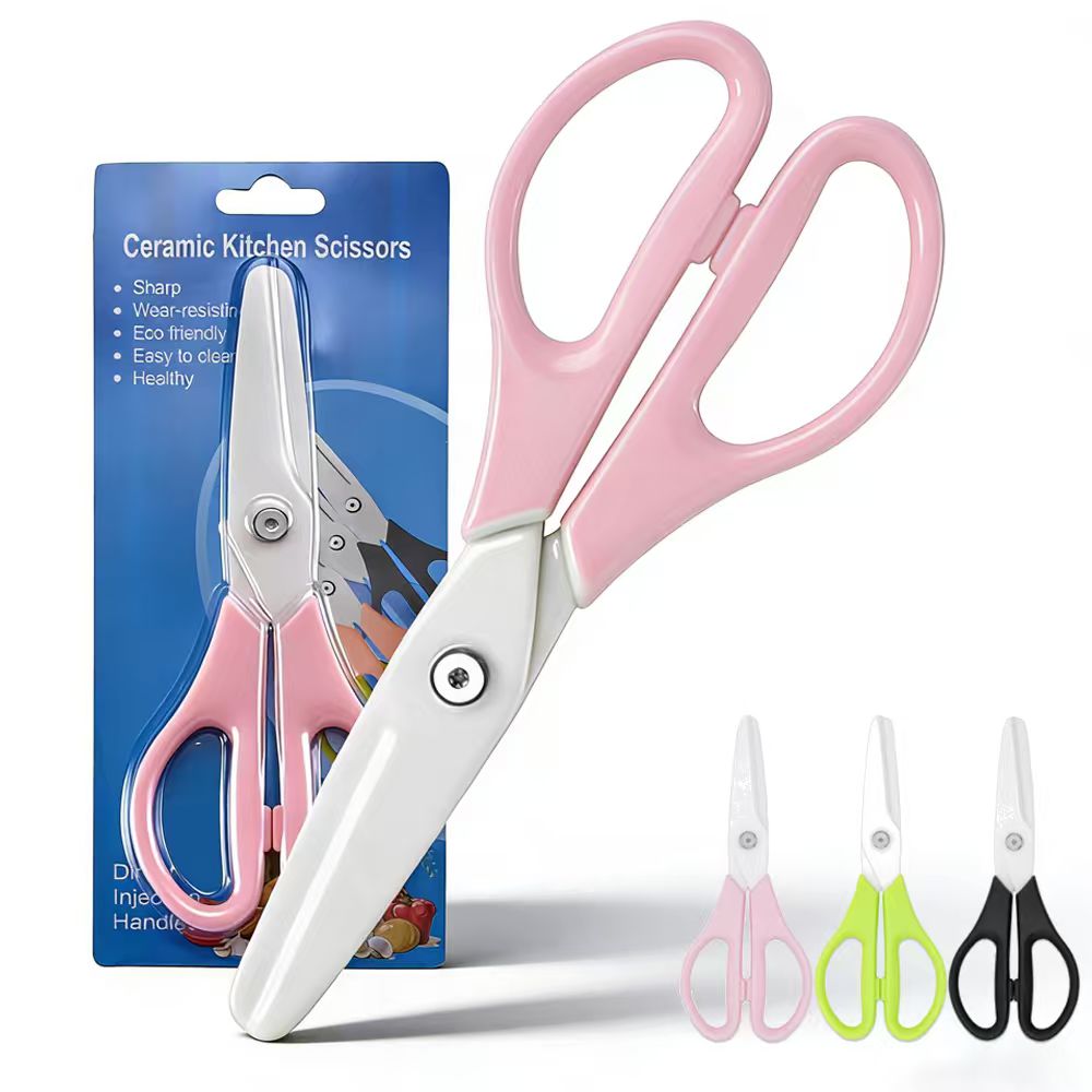 Dobeli 8 inch Zirconia Ceramic - مراجعة Baby Food Scissors وسعره