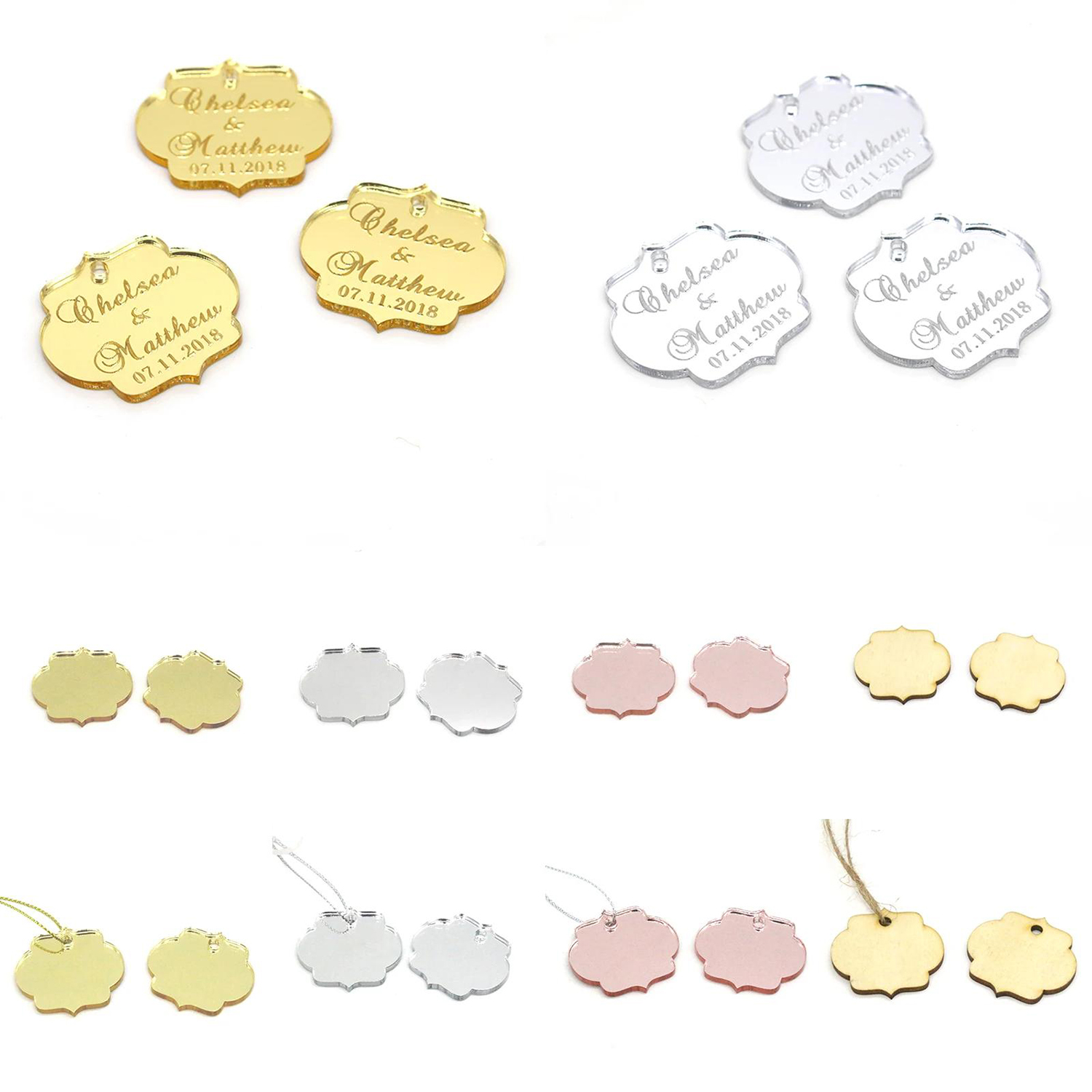 20/50/100Pcs Custom Wedding Pa - مراجعة Baby Food Label وسعره
