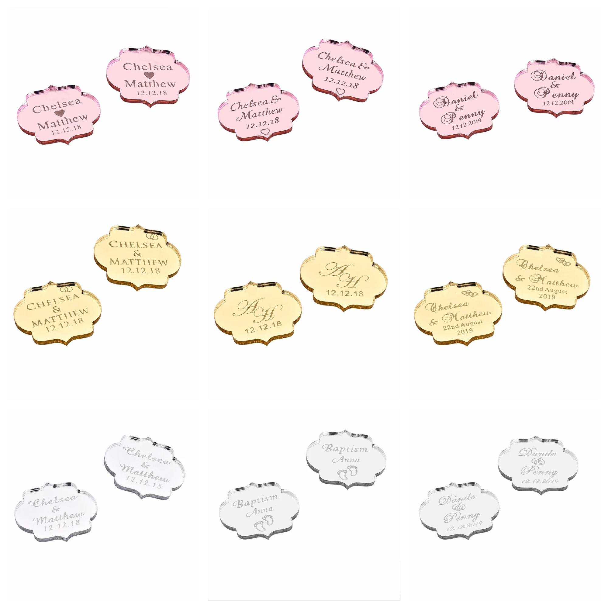 20/50/100Pcs Custom Wedding Pa - مراجعة Baby Food Label وسعره