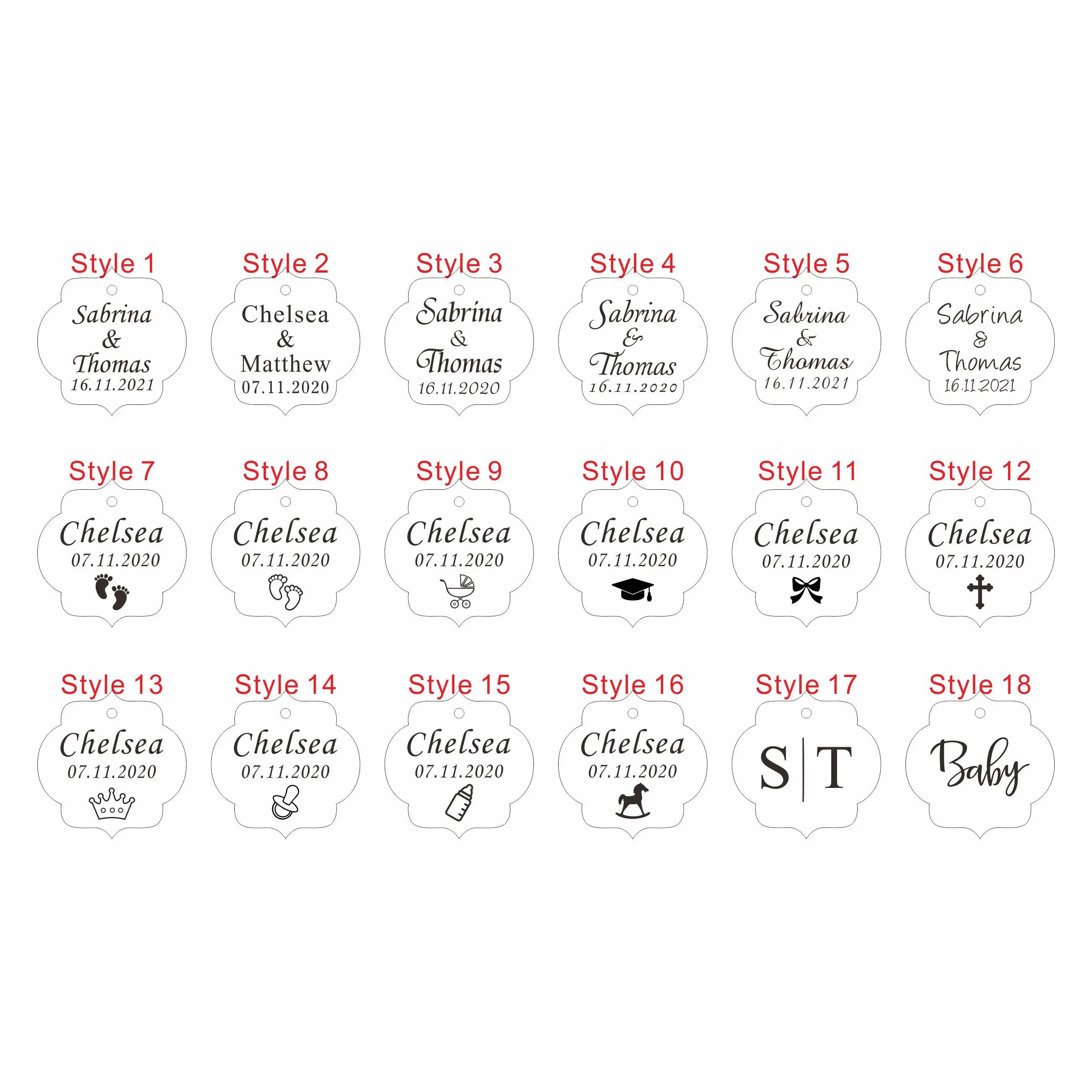 20/50/100Pcs Custom Wedding Pa - مراجعة Baby Food Label وسعره
