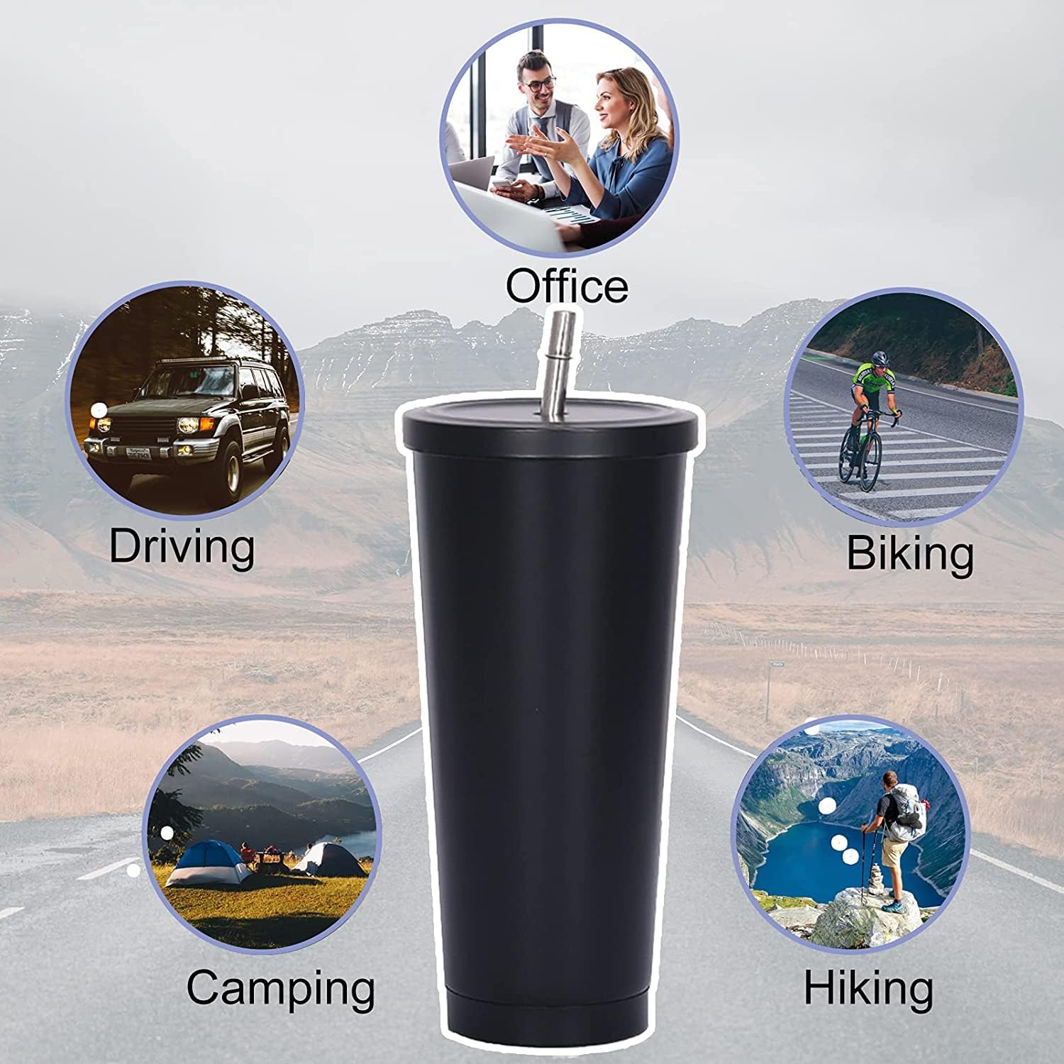 750ml Double-Wall Insulated Tu - مراجعة Training Cup Straw وسعره