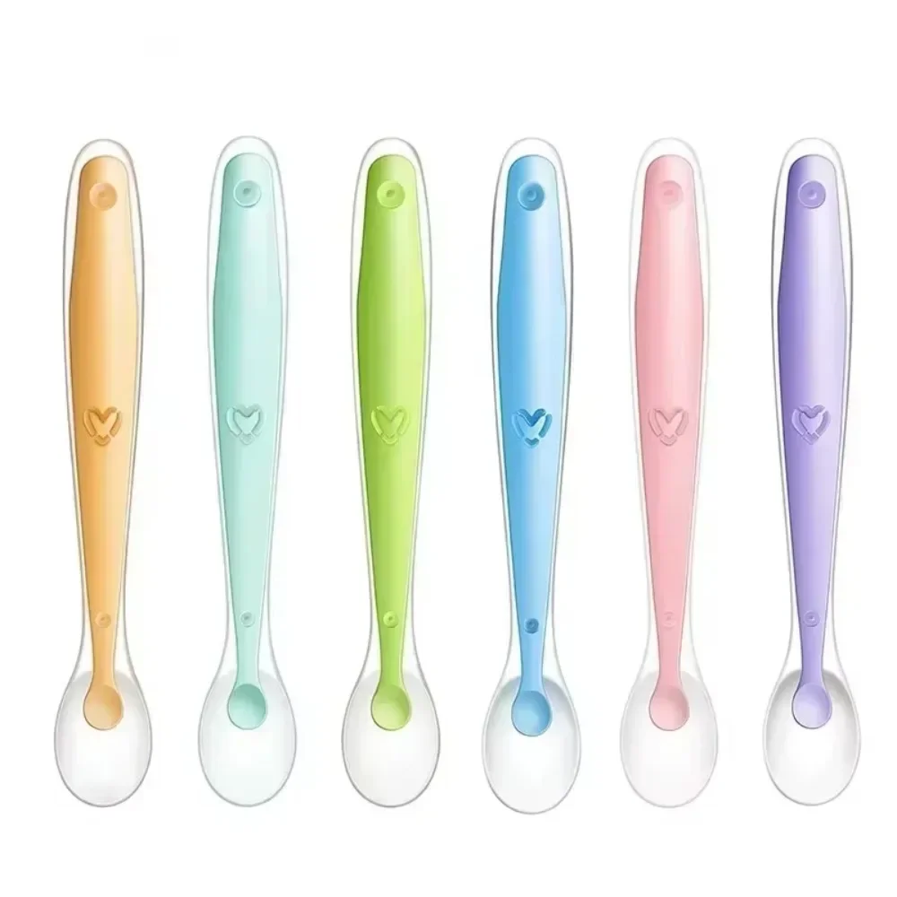 2/1pcs Silicone Spoon for Baby - مراجعة Baby Food Utensils وسعره