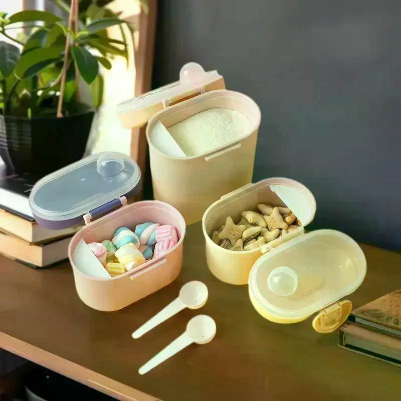 Baby Milk Powder Box Portable  - مراجعة Baby Food Jars وسعره