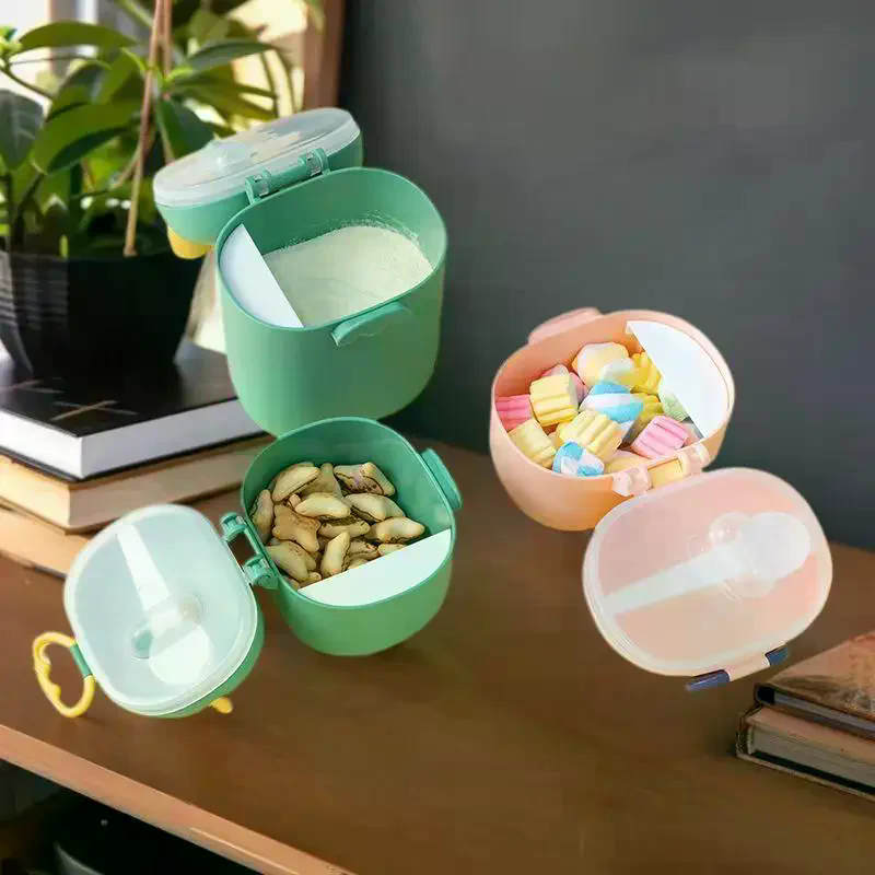 Baby Milk Powder Box Portable  - مراجعة Baby Food Jars وسعره