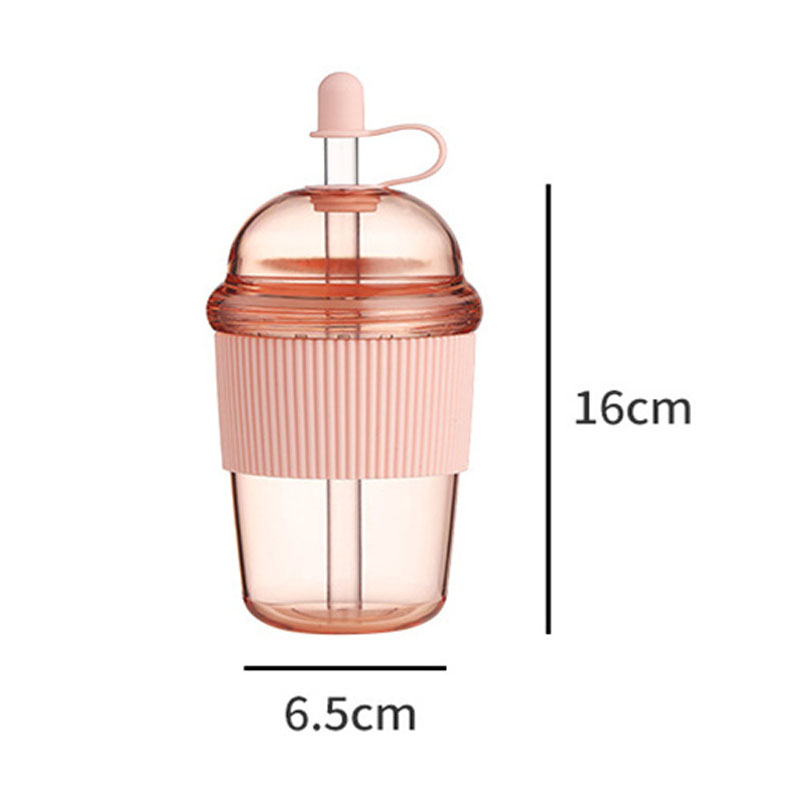 430ML Straw Cup With Lid Bubbl - مراجعة Training Cup Straw وسعره