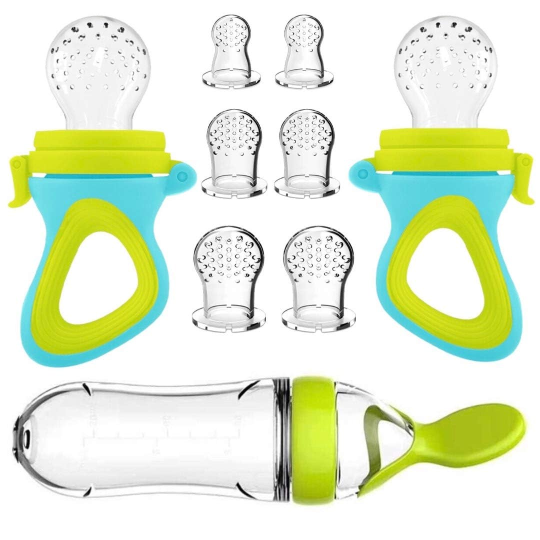 Squeezing Feeding Bottle Cup S - مراجعة Baby Food Utensils وسعره