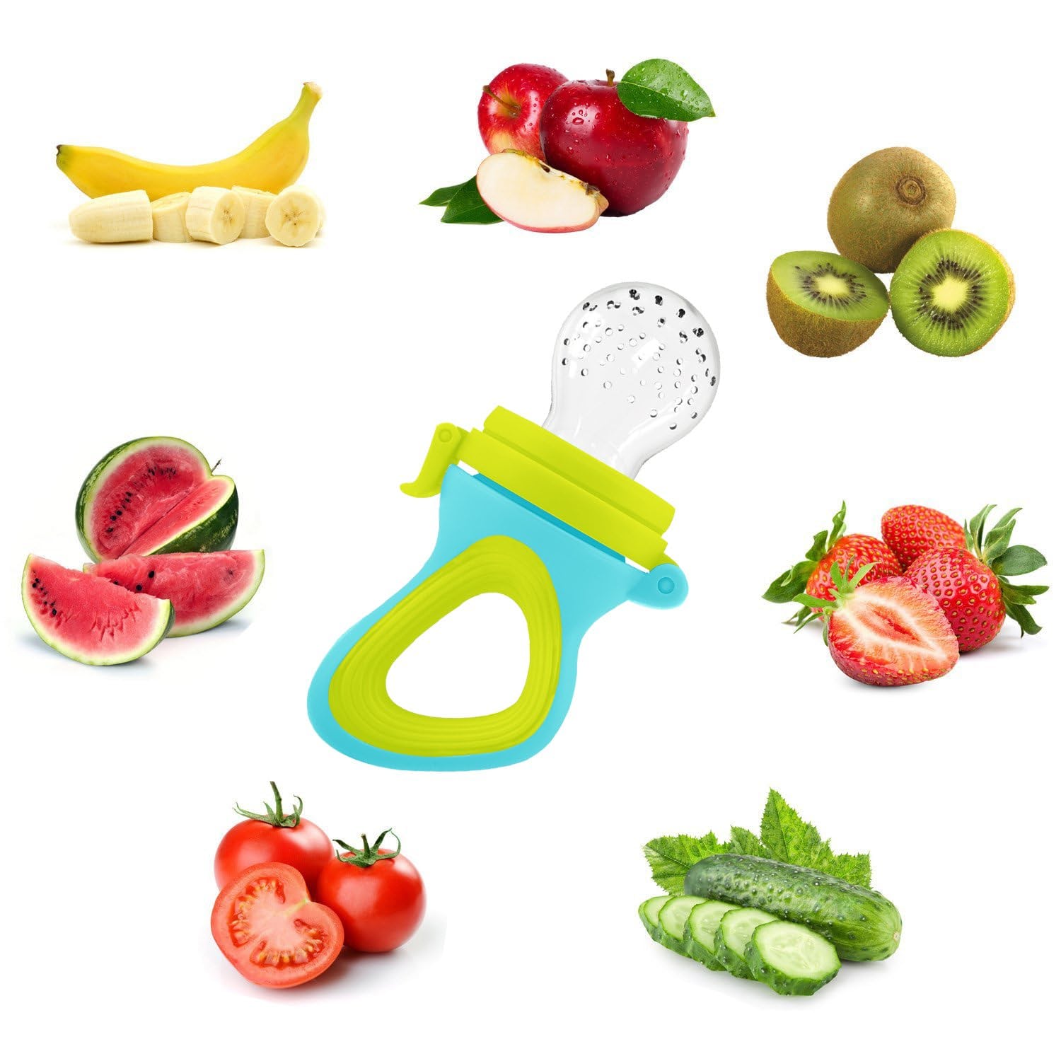 Squeezing Feeding Bottle Cup S - مراجعة Baby Food Utensils وسعره