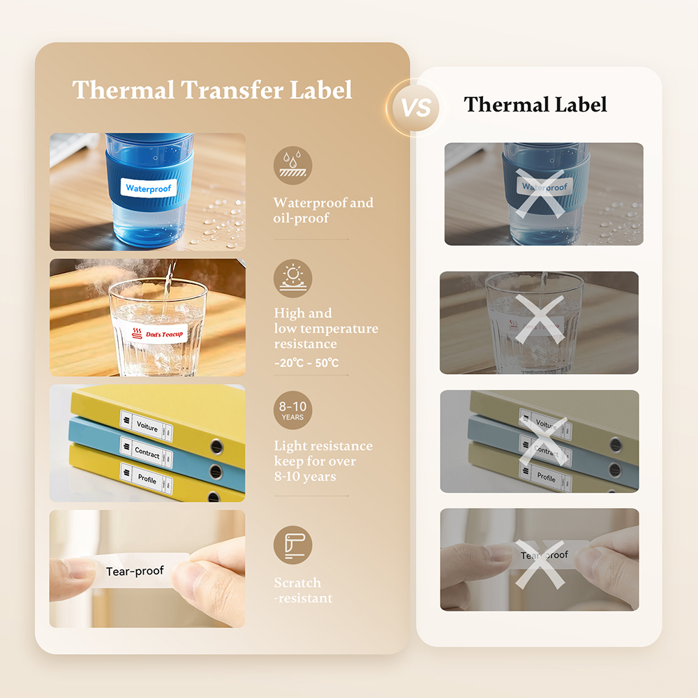 Niimbot N1/M2 Thermal Transfer - مراجعة Baby Food Label وسعره