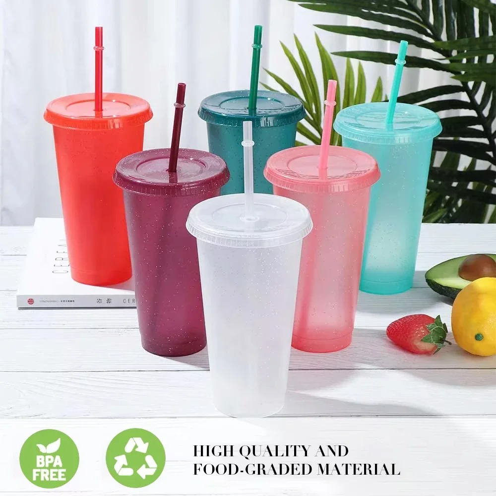 Summer Party Glitter Cups Girl - مراجعة Training Cup Straw وسعره