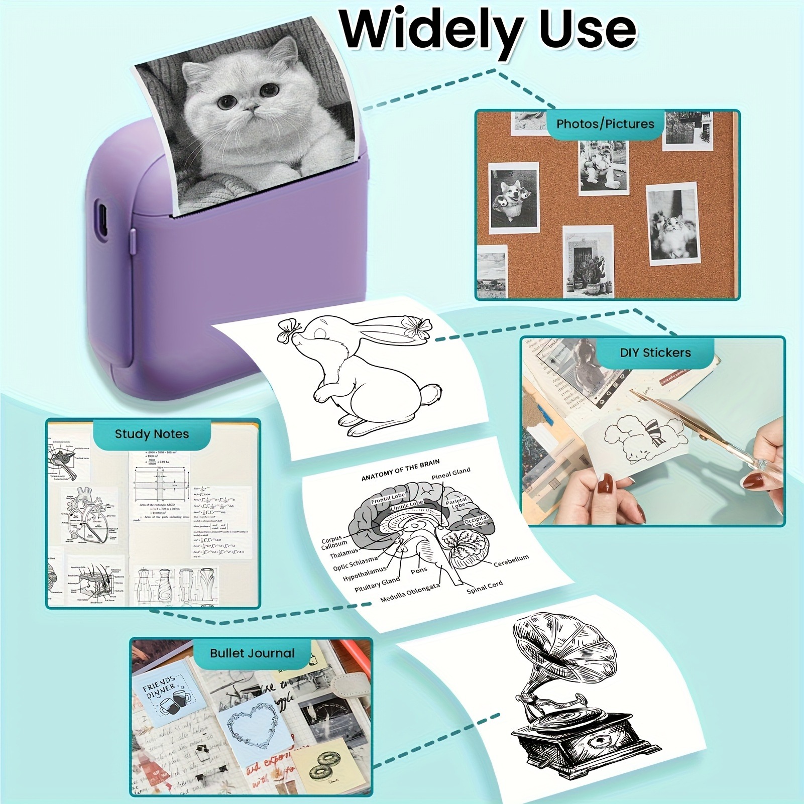 Portable Thermal Printer Insta - مراجعة Baby Food Label وسعره