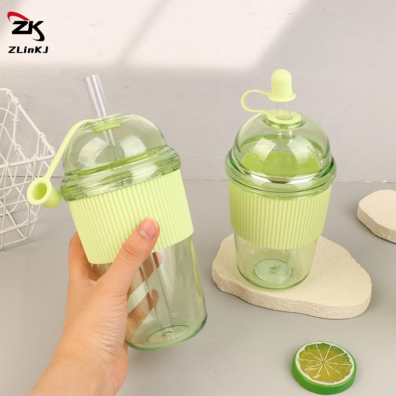 (ZYDD01) 1Pcs 430/520/630ML Tr - مراجعة Training Cup Straw وسعره