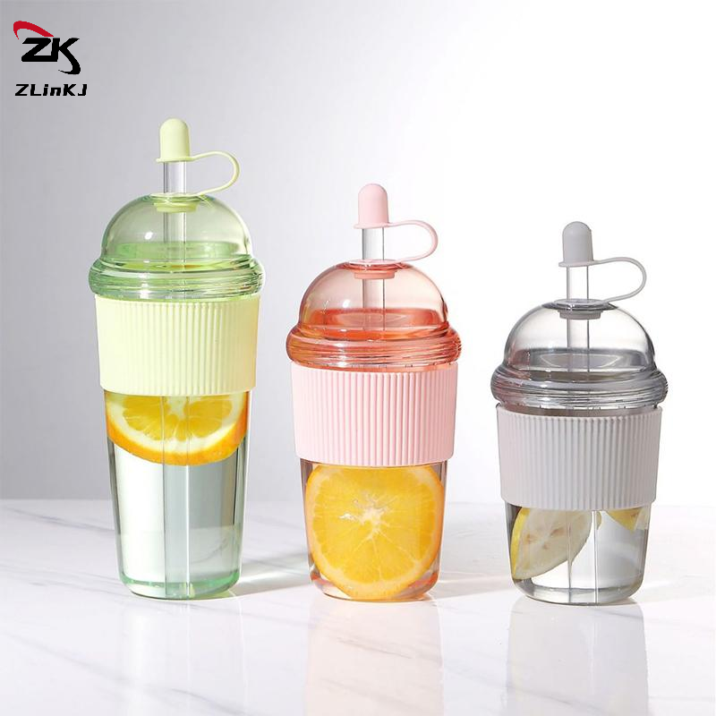 (ZYDD01) 1Pcs 430/520/630ML Tr - مراجعة Training Cup Straw وسعره