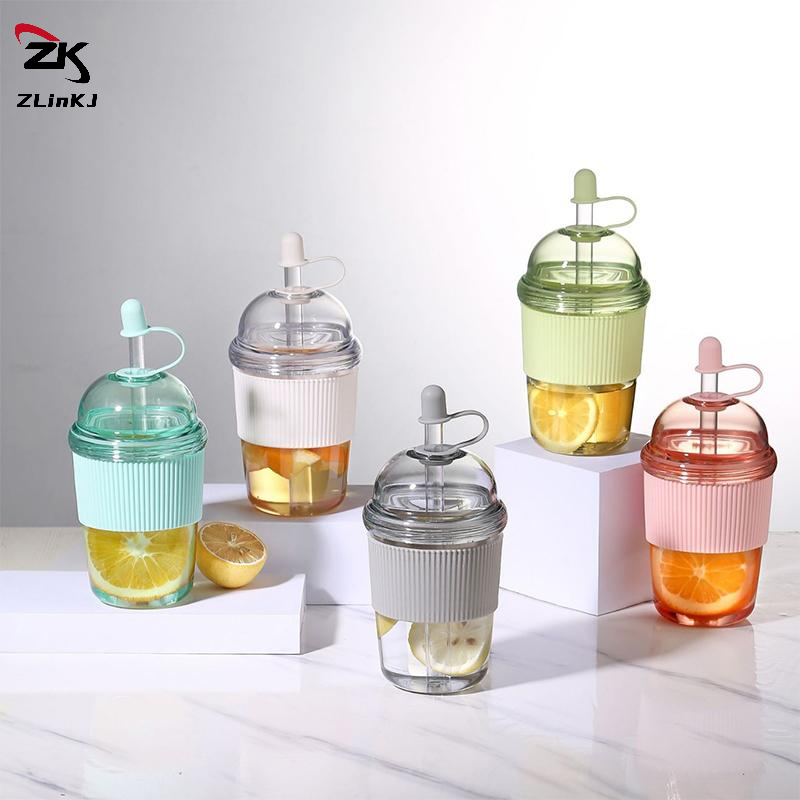 (ZYDD01) 1Pcs 430/520/630ML Tr - مراجعة Training Cup Straw وسعره