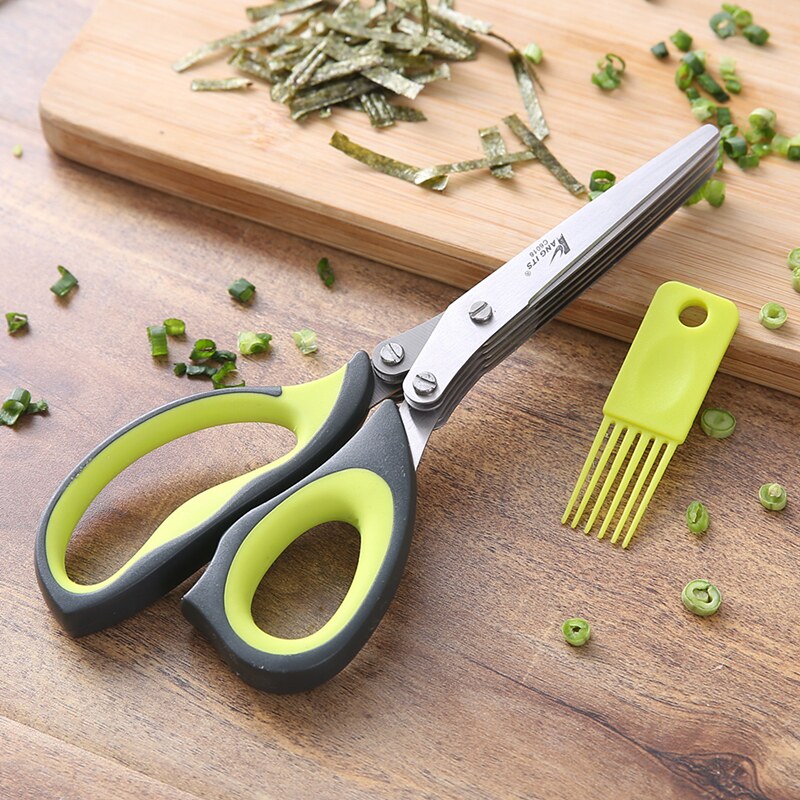 Chopped Scallion Shears, Stain - مراجعة Baby Food Scissors وسعره