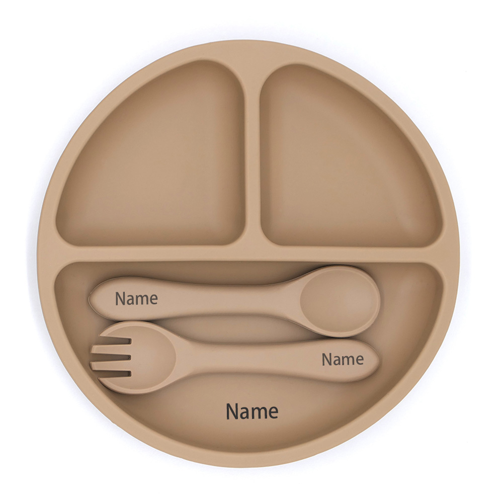 Free Name Printing Silicone Ch - مراجعة Baby Food Utensils وسعره