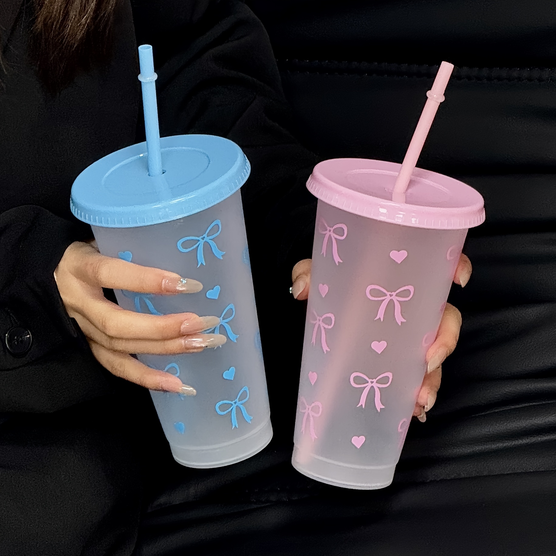 2/20pcs 24oz Reusable Party Cu - مراجعة Training Cup Straw وسعره