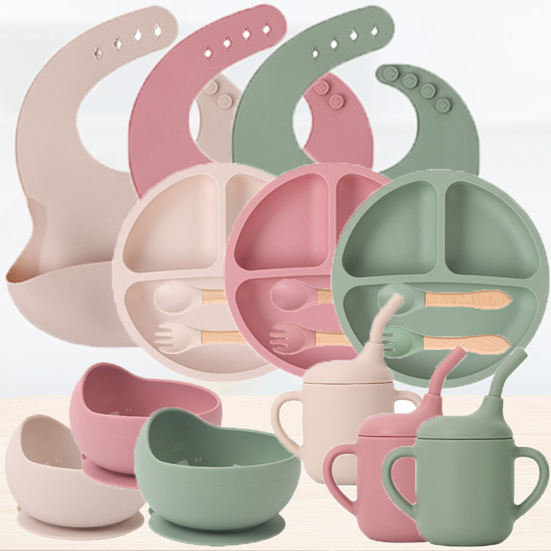 Children's silicone tableware  - مراجعة Silicone Suction Bowl وسعره