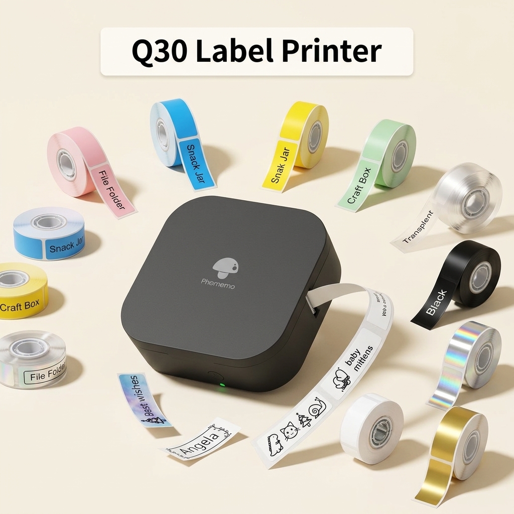 Phomemo Q30 Thermal Label Prin - مراجعة Baby Food Label وسعره