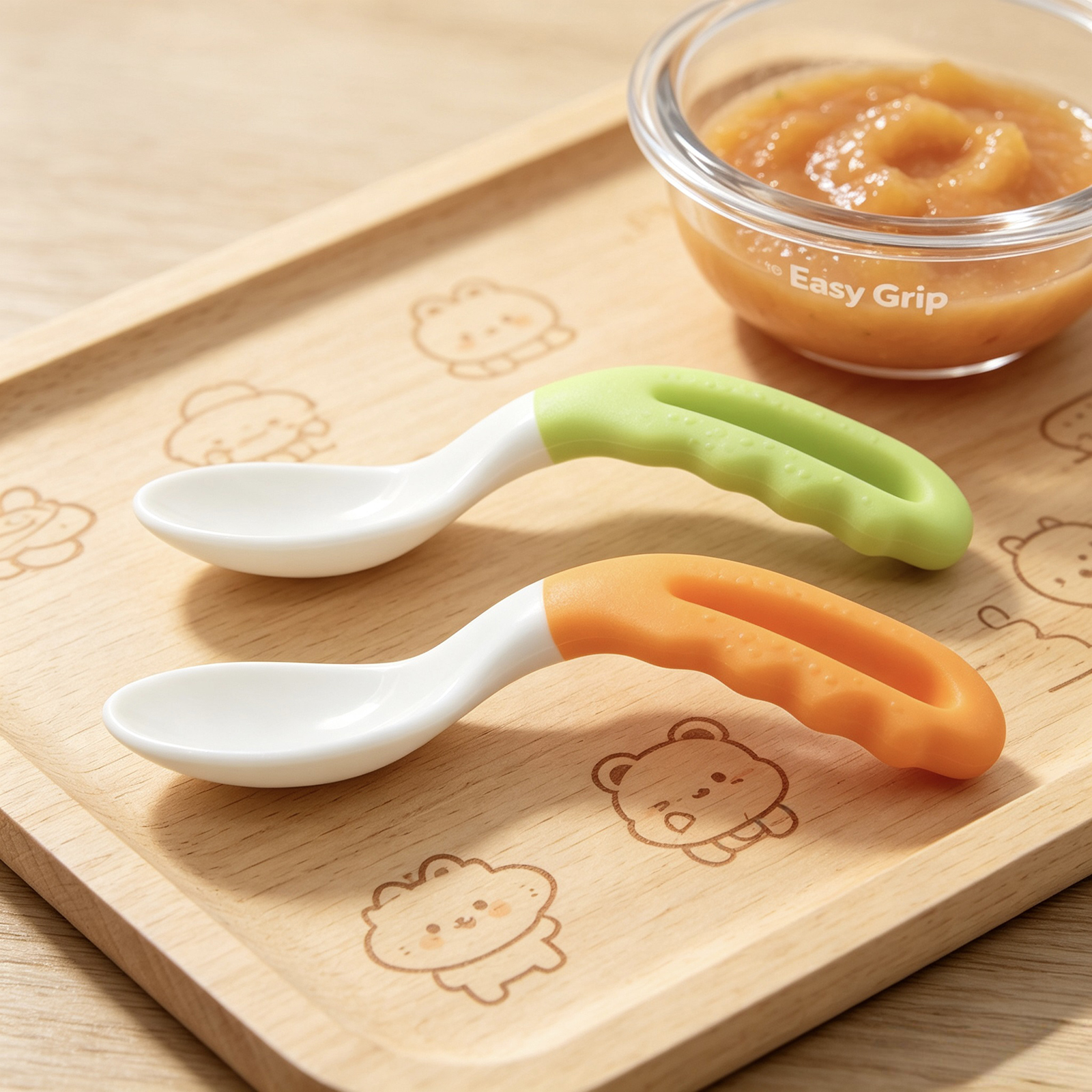 2/4pcs Spoons, Training Feedin - مراجعة Baby Food Utensils وسعره