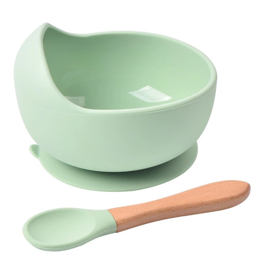 High Quality Spill-Proof Silic - مراجعة Baby Food Utensils وسعره