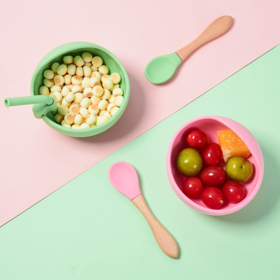 High Quality Spill-Proof Silic - مراجعة Baby Food Utensils وسعره
