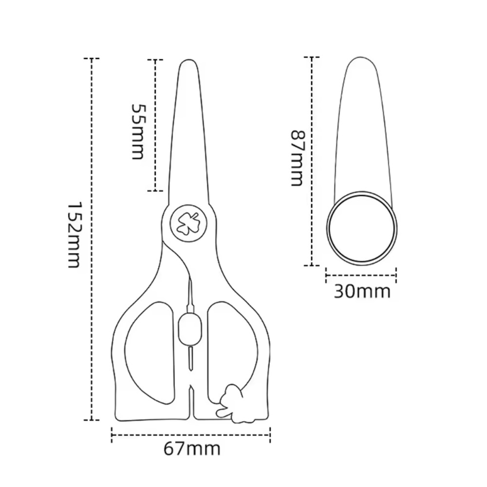 Baby Ceramic Food Shears Veget - مراجعة Baby Food Scissors وسعره
