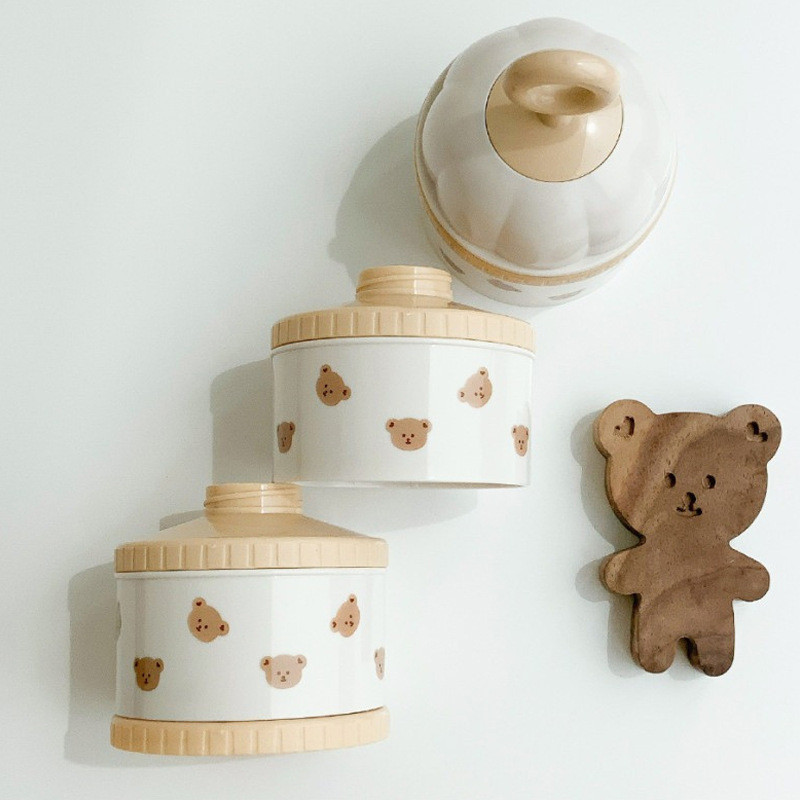 Cute Bear Milk Powder Box Baby - مراجعة Baby Food Stuff وسعره