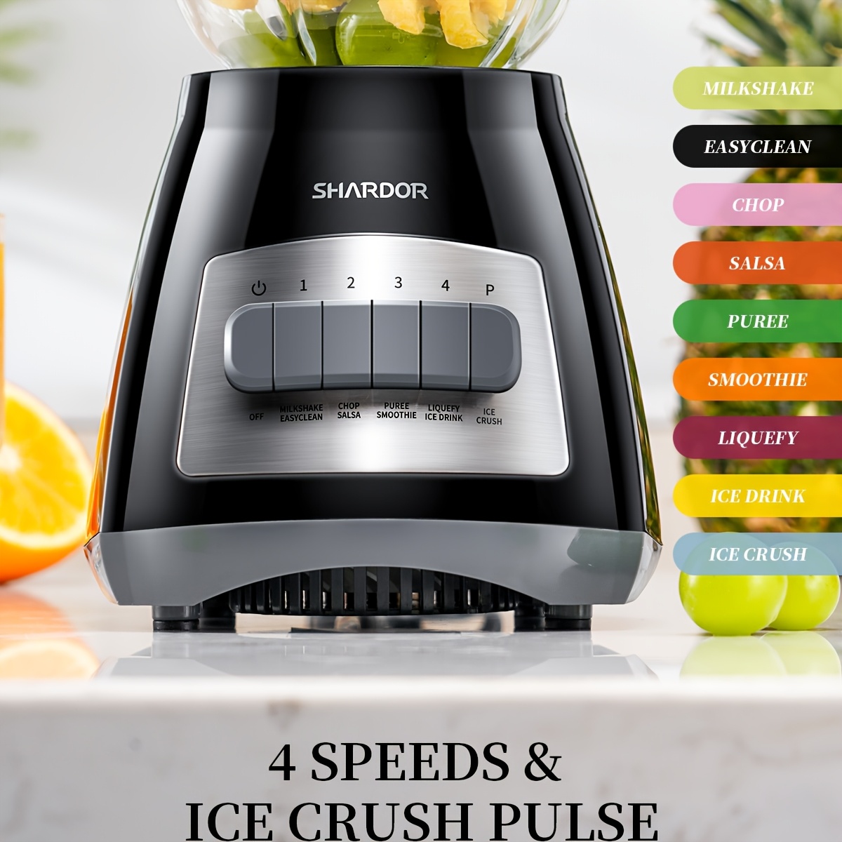 Smoothie Blender with 52 oz Gl - مراجعة Baby Food Glass Jar وسعره