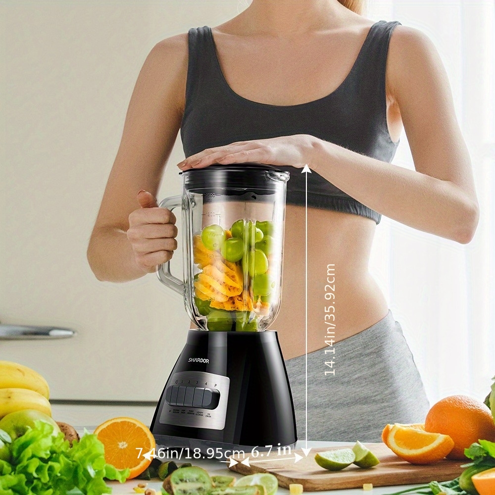 Smoothie Blender with 52 oz Gl - مراجعة Baby Food Glass Jar وسعره