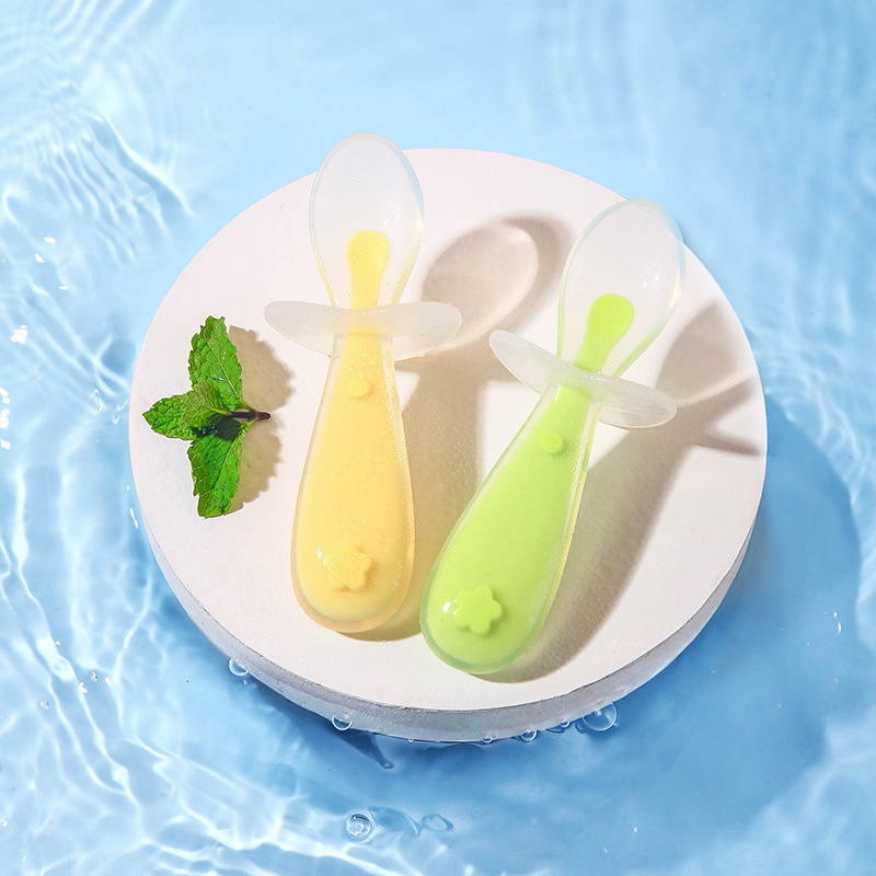Baby Silicone Spoon, Baby Rice - مراجعة Baby Food Utensils وسعره