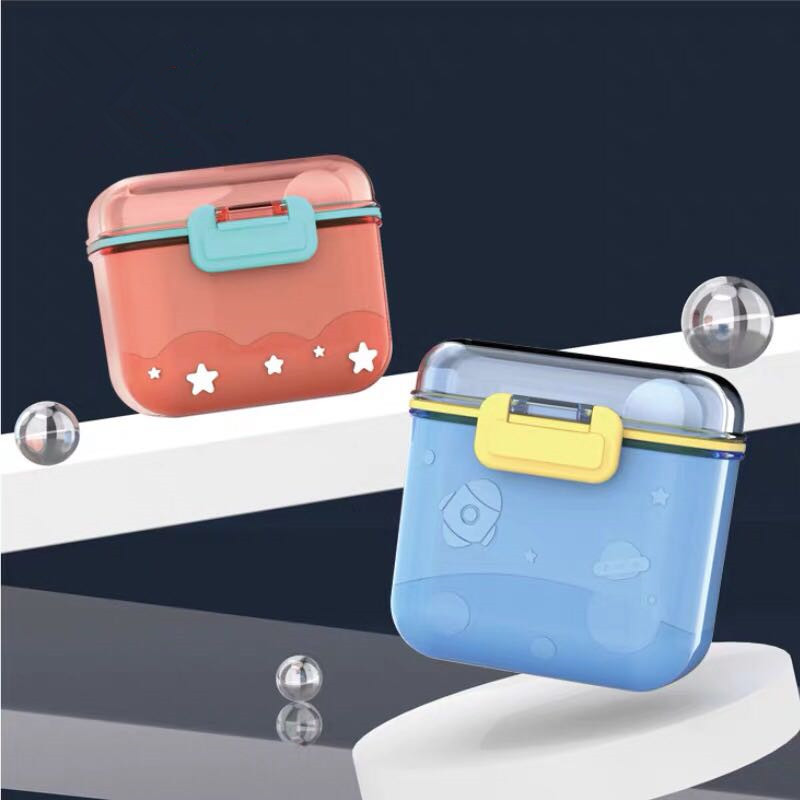 Cartoon Rocket Milk Powder Box - مراجعة Baby Food Jars وسعره