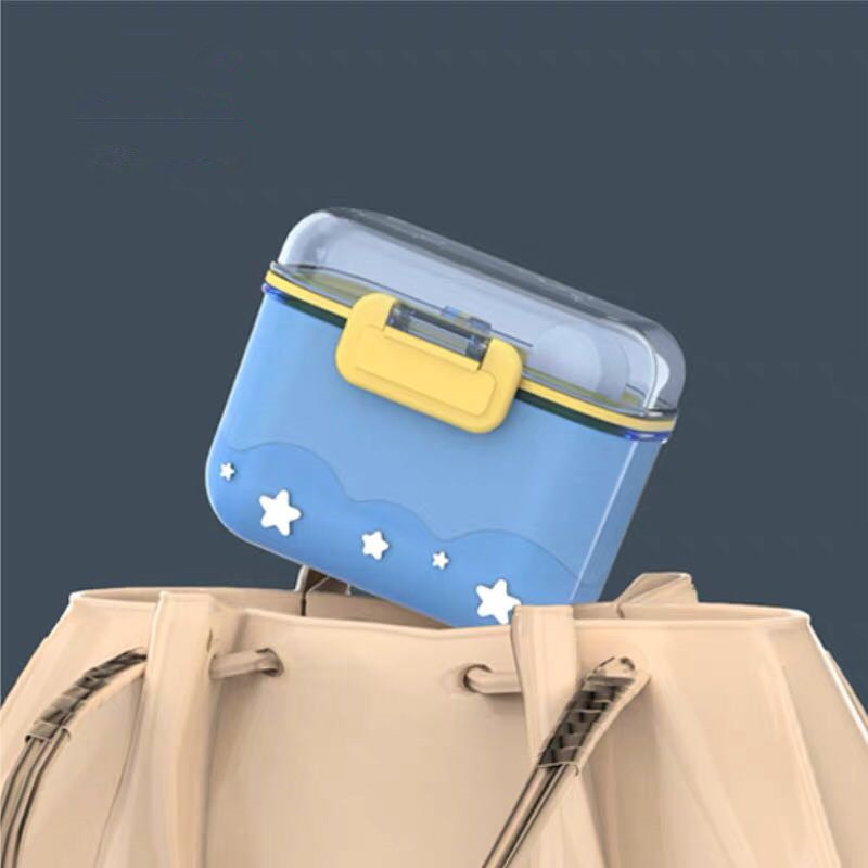 Cartoon Rocket Milk Powder Box - مراجعة Baby Food Jars وسعره