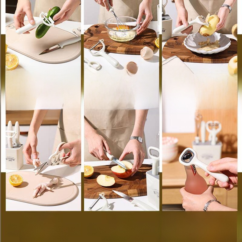 Japanese Style Kitchen Tool Se - مراجعة Baby Food Scissors وسعره