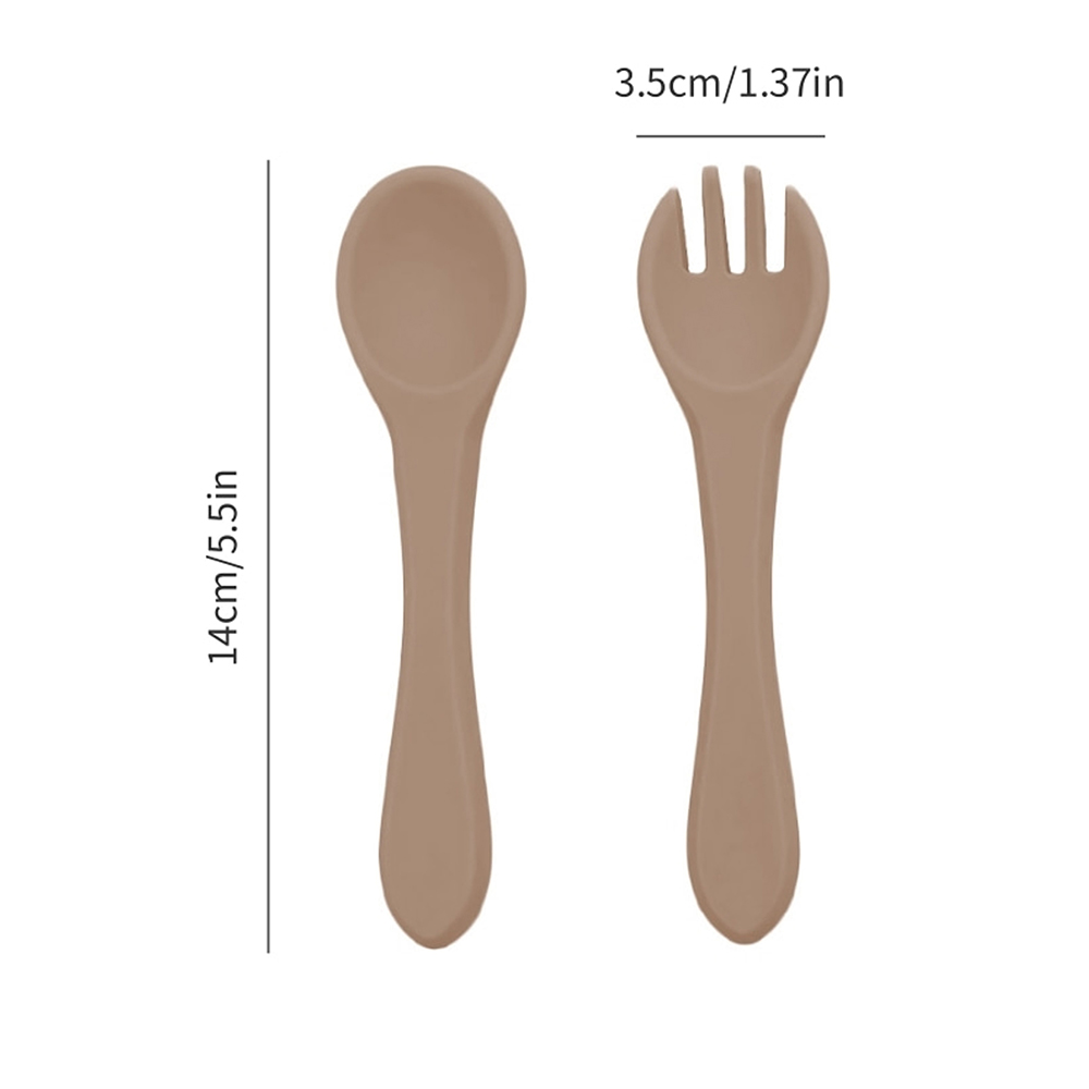 Custom Name 1 Pair Silicone Sp - مراجعة Baby Food Utensils وسعره