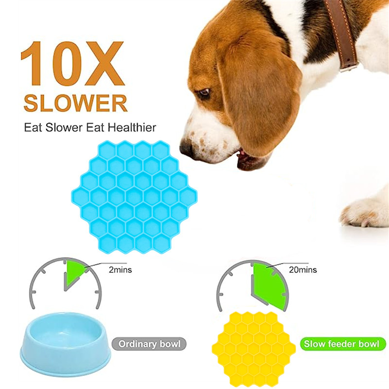Pet Supplies Cat Honeycomb Fee - مراجعة Silicone Suction Bowl وسعره
