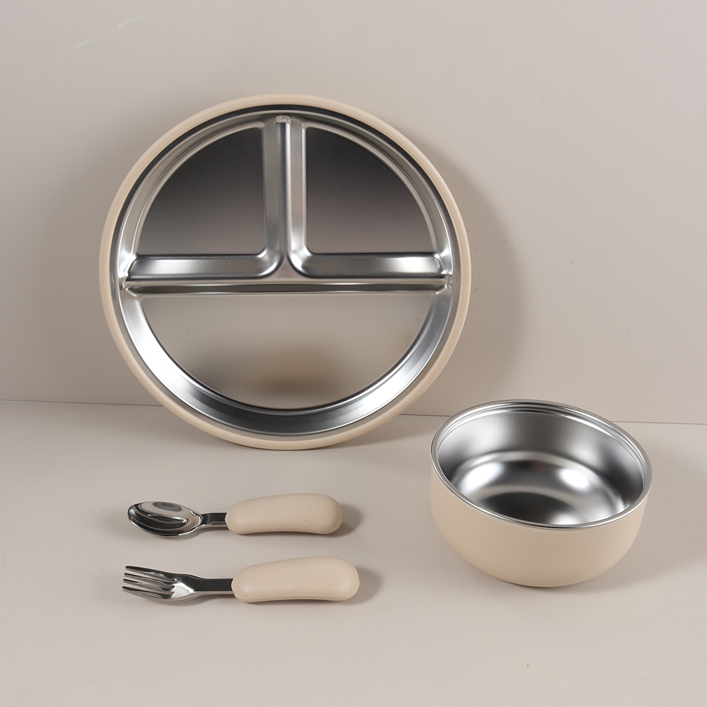 4pcs/set Silicone Suction Bowl - مراجعة Silicone Suction Bowl وسعره