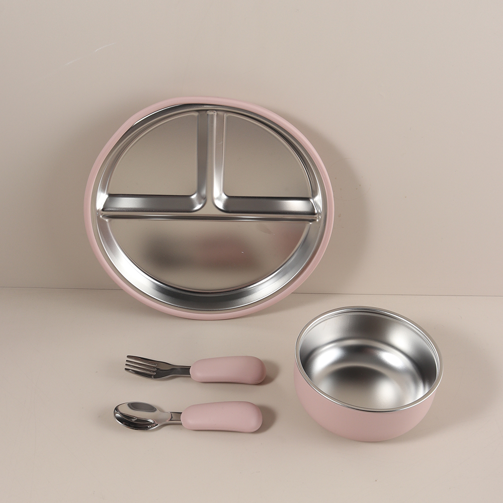 4pcs/set Silicone Suction Bowl - مراجعة Silicone Suction Bowl وسعره