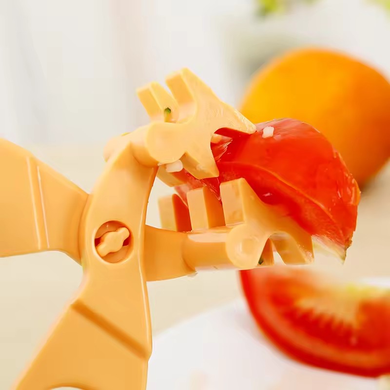 Baby Food Scissors Kids with C - مراجعة Baby Food Scissors وسعره