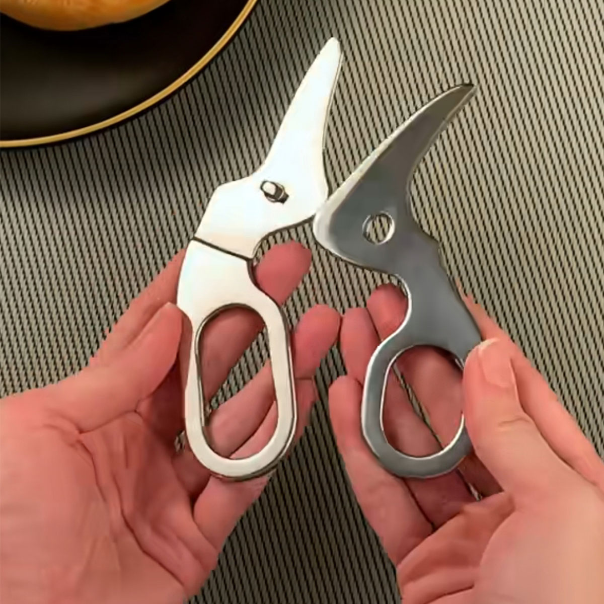 Safety Baby Food Scissors - Fo - مراجعة Baby Food Utensils وسعره